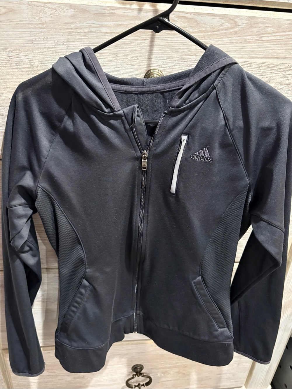 adidas Women's Zip-Up Hooded Sweatshirt